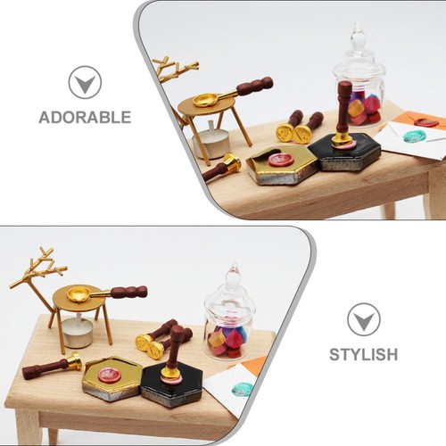 Mini Seal Model Miniature Scene Accessories Dollhouse Decoration - 第 7/12 張圖片
