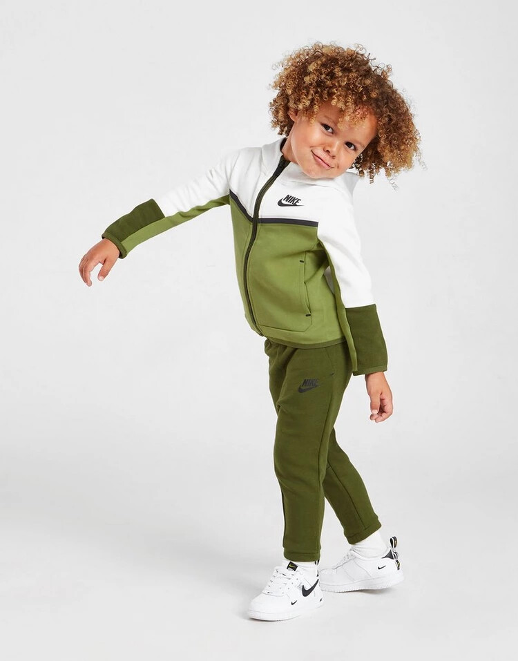 Nike Tech Fleece Colour Block Tracksuit Infant 66H052ECO | eBay