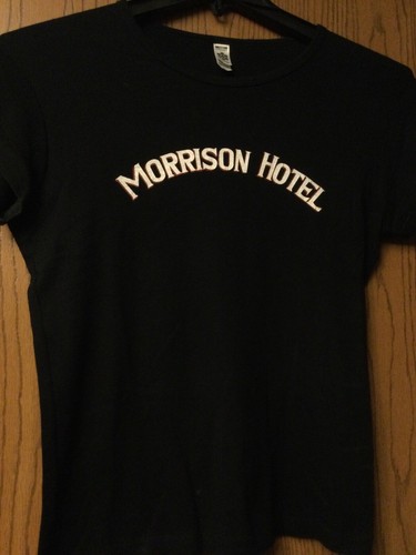 The Doors - “Morrison Hotel” - Black Shirt - Ladies - XL - American Apparel