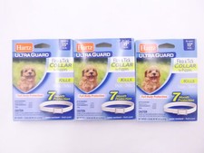 3 Pack Hartz Ultra Guard Flea  Tick Collar for Puppies Fits Up To 15" Necks