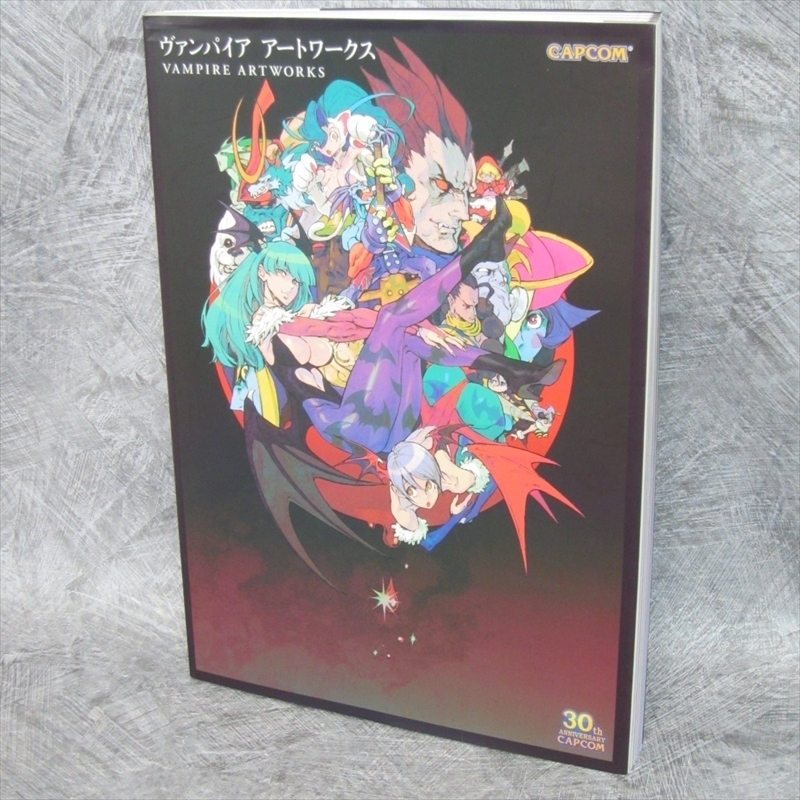VAMPIRE ART WORKS CAPCOM 30th AKIMAN KIM HYUNG TAE 2013 PS1 Sega