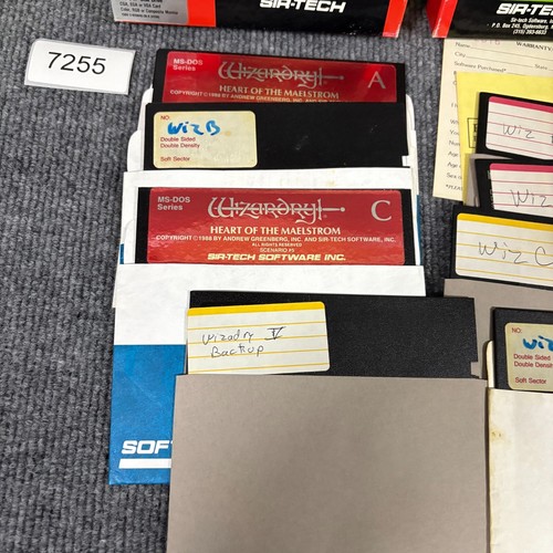 Wizardry V Heart of the Maelstrom IBM PC MS-DOS 5.25 Complete w/ Manual CIB VGC - Picture 6 of 12