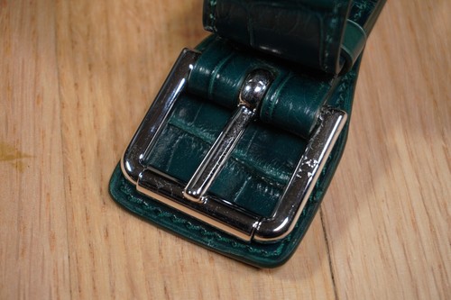 Ralph Lauren Purple Label Alligator Briefcase Emerald OS Brand New - Picture 17 of 20