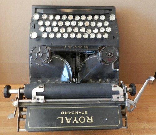 Máquina de escribir Royal Standard NO-1 1911 con serie # 64388 - estado de funcionamiento - Imagen 8 de 10