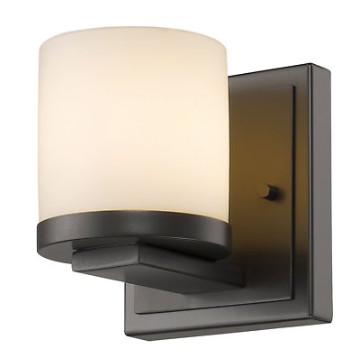 Z-LITE 1912-1S-BRZ Nori 1-Light Wall Sconce, Bronze FAST SHIPPING