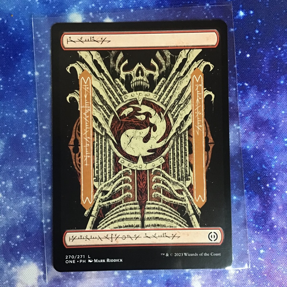 Mountain - 270/271 - Full Art - Text - Red - Land (Phyrexia: ONE