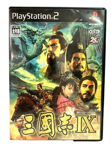 USED PS2 PlayStation 2 Romance of the Three Kingdoms IX 18756