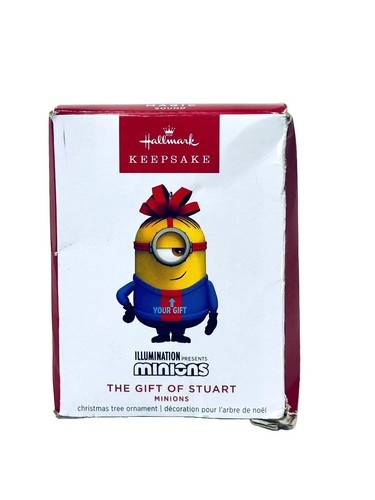 Hallmark Keepsake "The Gift of Stuart - Minions" 2023 Sound Ornament NEW - Picture 9 of 14