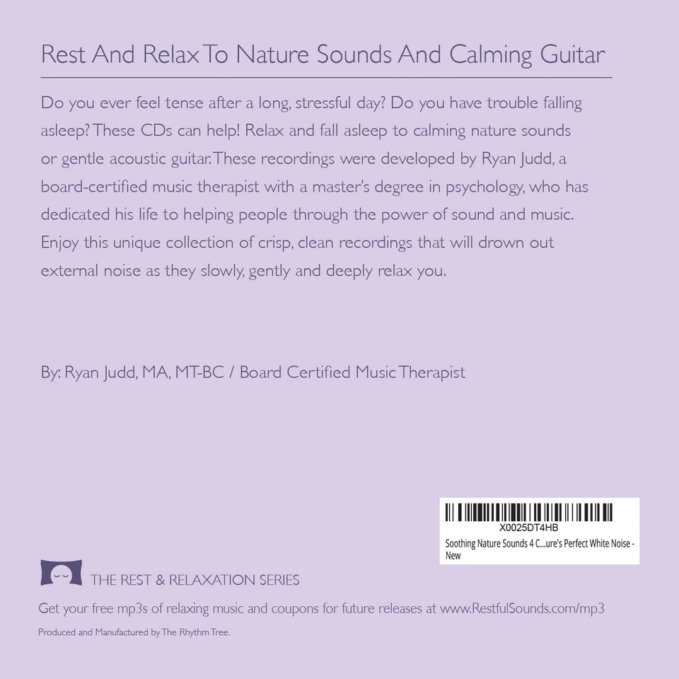 Deep Relaxation Nature Sounds 4 CD Set - for Meditation Relaxation & Sleep, Used - Image 2 of 4