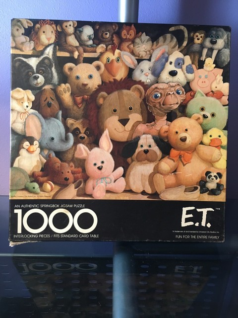 1982 Springbok Et Movie Jigsaw Puzzle Universal Studios 1000 Pcs King Size For Sale Online Ebay