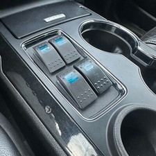 V2 13-19 Ford Police Interceptor Utility Center Console Upfitter Switch Panel