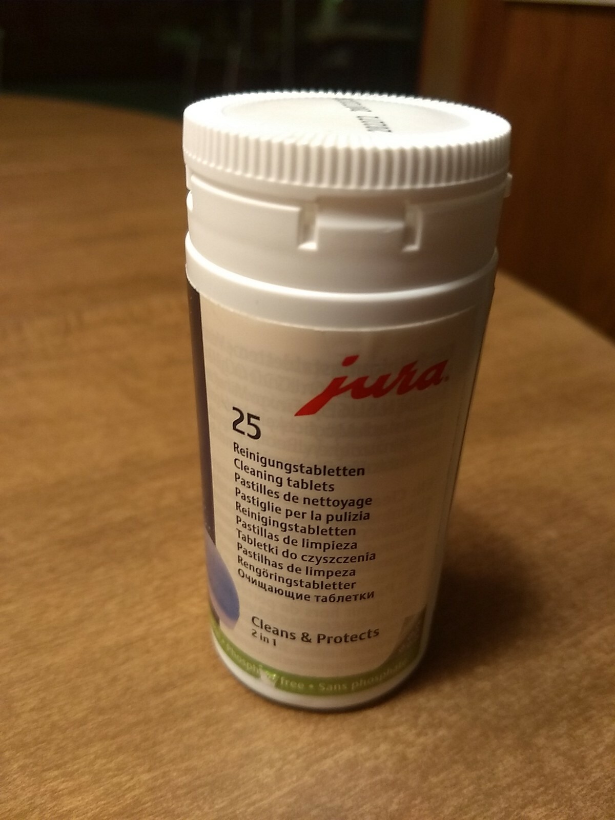 Jura 2-Phase Cleaning Tablets 25 tablets BRAND NEW