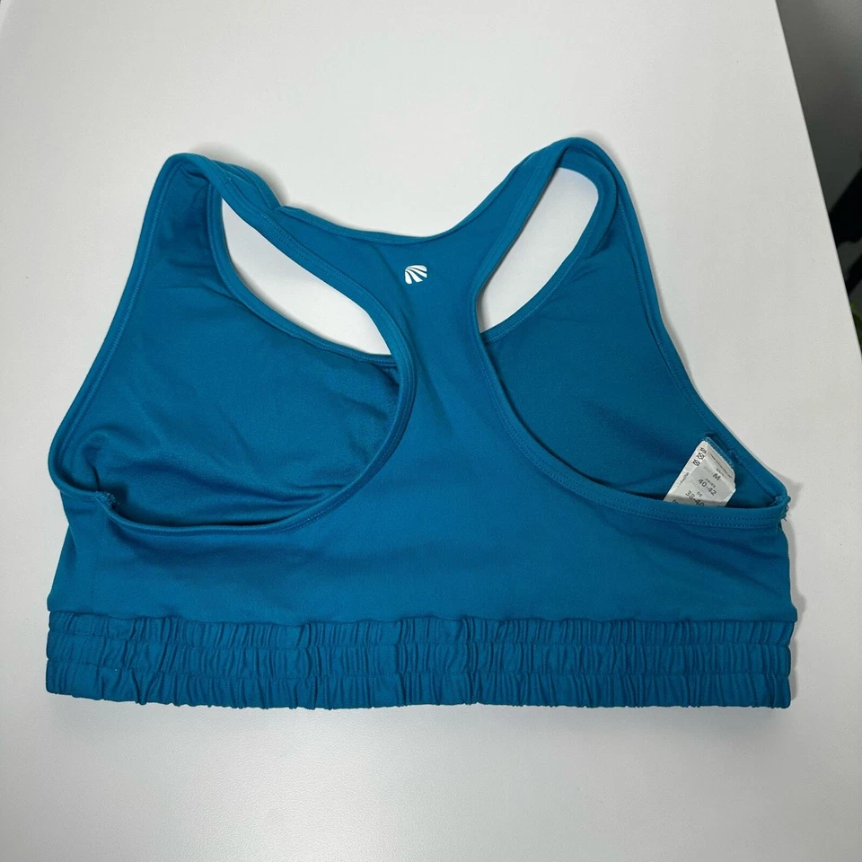 Sujetador deportivo MARIKA para mujer azul Shirley banda elástica talla mediana gimnasio deportivo Foto 4 de 4