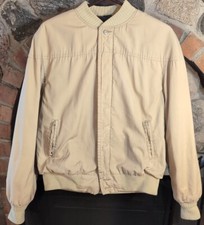 Vintage Land N Lakes Men's Beige Jacket Outerwear Coat Flawed