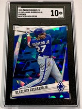 2020 Panini Phoenix #12 Vladimir Guerrero Jr. BLUE ICE PRIZM /99 SGC 10 GEM MINT