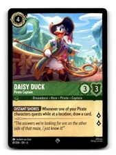 Disney Lorcana Azurite Sea 81/204 EN6 Daisy Duck - Pirate Captain