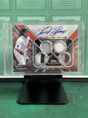 Baseball Miguel Cabrera Signé 3174 Coups - Beckett COA - Detroit Tigers - Original