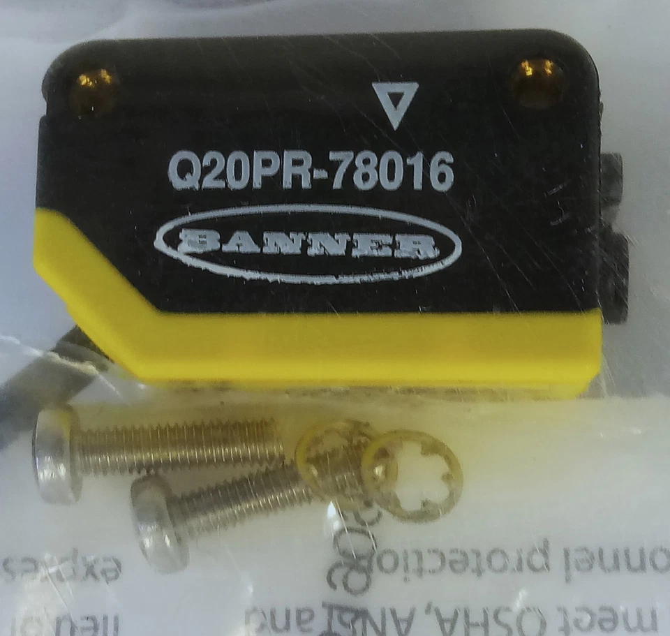Banner Engineering Q20PR-78016 97942-162K167H01 Photoelectric Sensor - Image 3 of 4