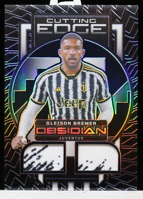 2023-24 Panini Obsidian Gleison Bremer Cutting Edge Dual Relic #148/199 Juventus