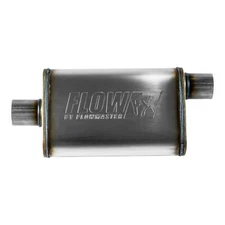 Flowmaster 71226 Flow FX Moderate Sound Muffler 2.5" Offset In / 2.5" Center Out