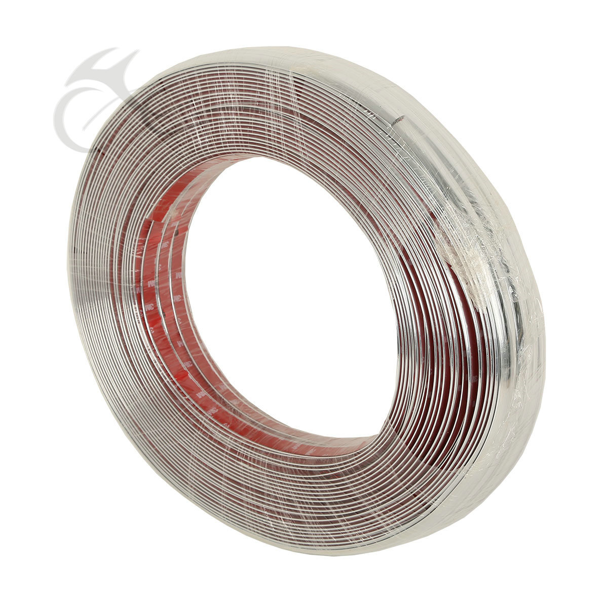 3m Silver Moulding Trim Strip Motorcycle Car Chrome Styling Decoration