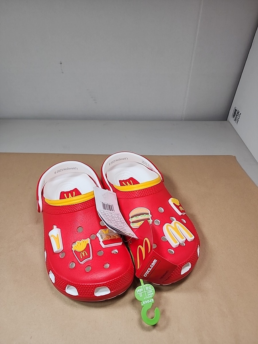 McDonald's × Crocs Classic Clog French Fries Red Size 5 Men/ 7