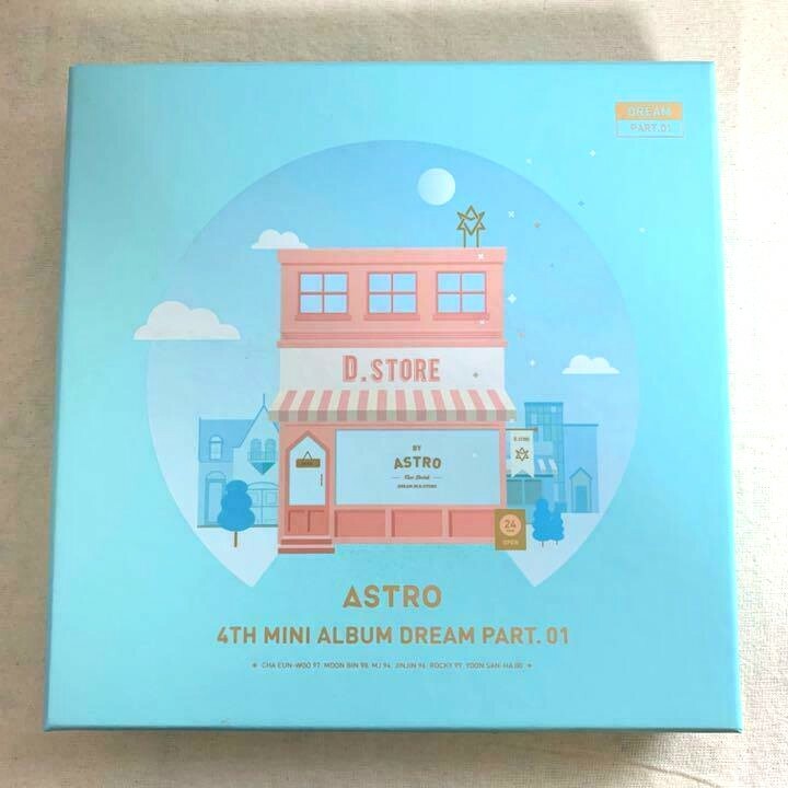 ASTRO 4th Mini Album Dream Part.01 Day ver. + mj yoonsanha