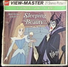 Walt Disney's Sleeping Beauty 3D View-Master 3 Reel Set NEW SEALED