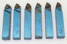 6x HM - Seiten-Drehmeißel - 25 mm - gerade - rechts - P30-P50 - NEU