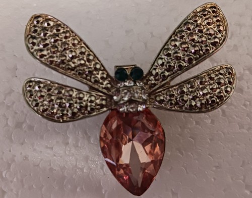 Joy by Joanna Buchanan Rhinestone Butterfly/Bee Clip Ornaments Set of 4 Gift Box - Picture 11 of 12