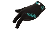 Predator Albin Ouschan Second Skin Black/Teal Glove - L/XL LEFT Hand Pool Glove