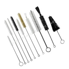 10 pc Cleaning Brush Set Pipe Tube Hose Aquarium Cleaner Detail Engine Zincplate