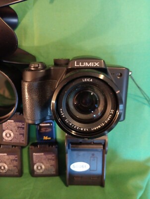 Panasonic LUMIX DMC-FZ5 5.0MP Digital Camera - Black 37988985104| eBay