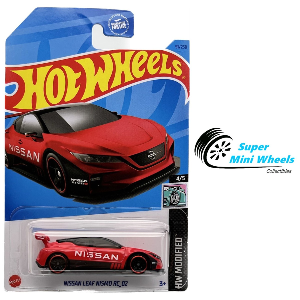 Hot Wheels 2023 #91 - Nissan Leaf Nismo RC-02 Red | eBay