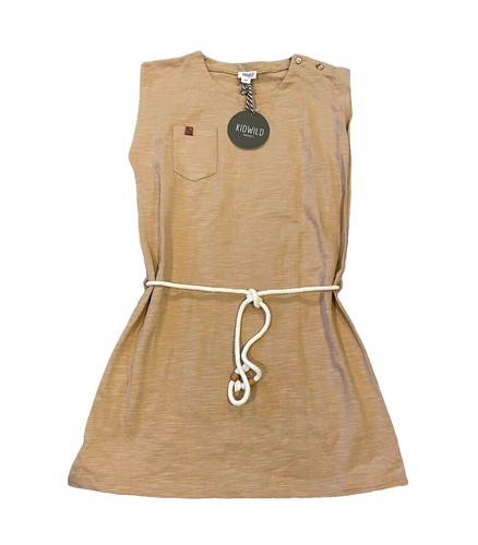 carters brown dress Carters Infant Girls Newborn Tan White Brown Plaid Ruffle Dress