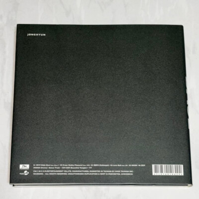 Jonghyun (Shinee) 2015 Base (Green Ver) 1st Mini Album Taiwan CD +