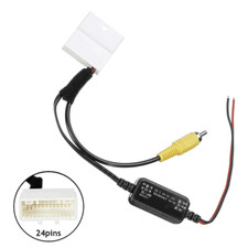 For Toyota Kluger RAV4 Factory Reverse Camera to GPS Unit Cable Adapter 24-Pins
