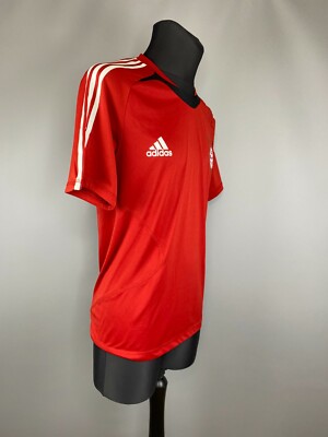 BAYERN MUNICH 2010 2011 TRAINING SHIRT FOOTBALL SOCCER ADIDAS