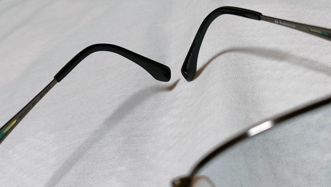 Yves Saint Laurent YSL Logo Cross Line Gradient Glasses Blue New thumbnail 4