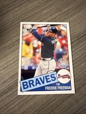2020 Topps 35th Anniversary 1985 Topps Freddie Freeman #85TB-3 Atlanta Braves