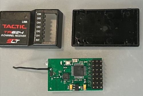 Tactic TR624 6-Ch. SLT 2.4GHz R/C Full Range Receiver (PRE-OWNED) Works GREAT - Picture 14 of 24