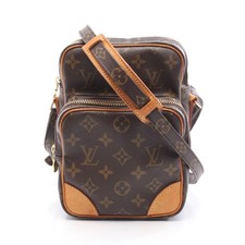 LOUIS VUITTON Amazon Monogram Shoulder Bag PVC Leather Brown #RC3424