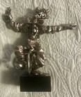 Pewter Sculpture Clown on Tricycle by Artist Boobis 4” — photo 1