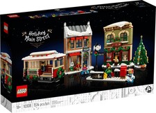 Listing image for LEGO 10308 Icons Holiday Main Street Set 2022 Edition - New, Sealed, Retired