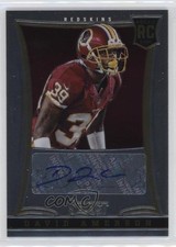 2013 Panini Select Rookie Auto 140/499 David Amerson #260 Auto 16wc