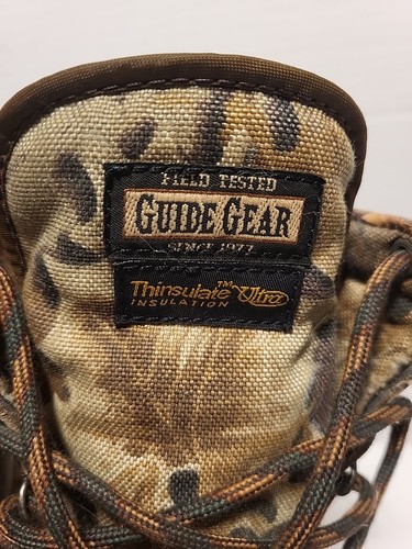Guide Gear Thinsulated Stivali stringati mimetici ultra impermeabili, da uomo taglia 11? - Foto 3 di 24
