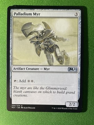 Palladium Myr M21 234 Magic: The Gathering UC  EX