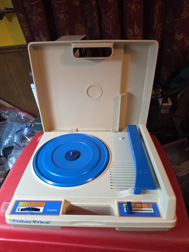Vintage Fisher-Price 825 1978 Phonograph Kids Portable Record Player