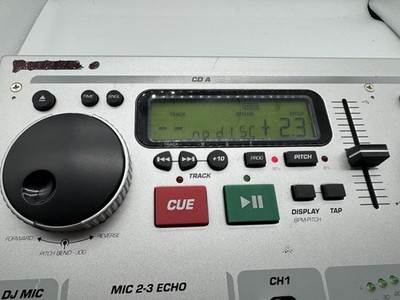 Vintage Numark KMX01 Dual CD Player Mixer Karaoke Capabilities FOR