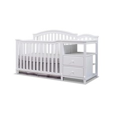 Sorelle Furniture Berkley Crib and Changer with Slat Panel Back Classic -in- ...